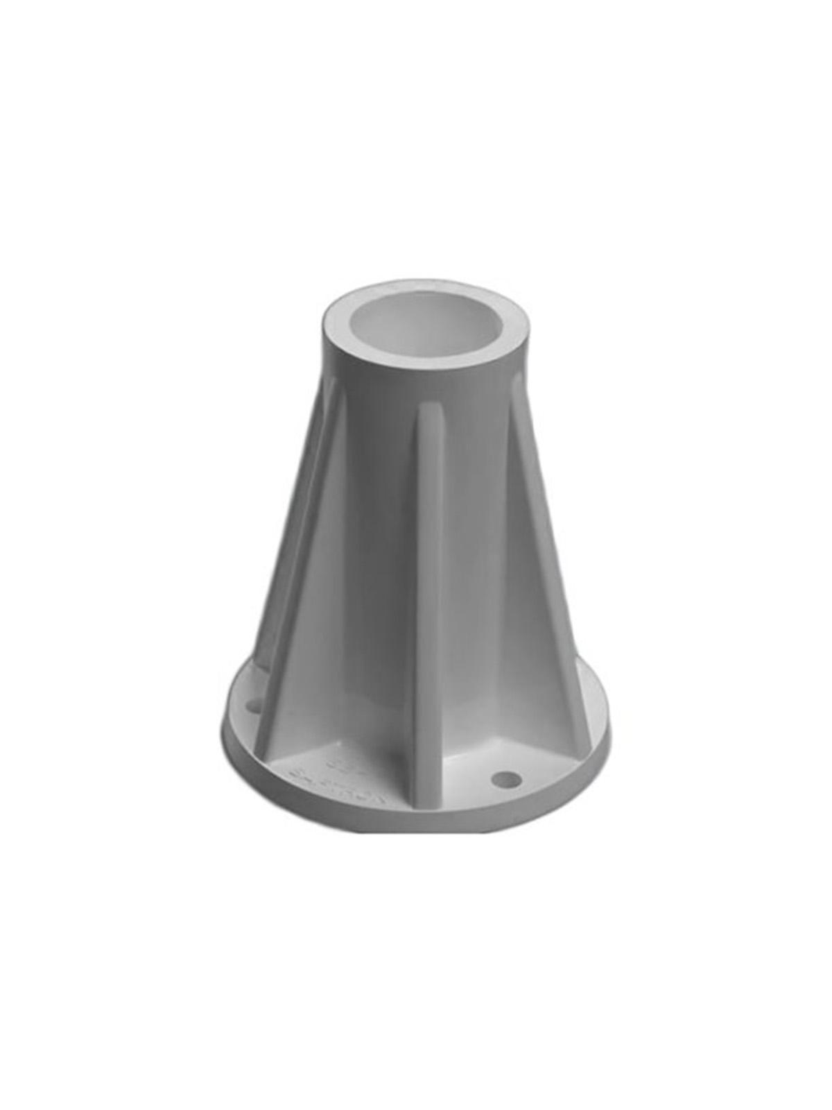 Saftron Gray 6" Surface Mounting Base